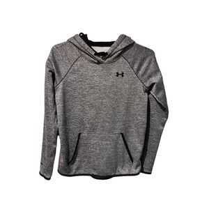 Under Armour Storm Armour Fleece Hoodie Gray Heather Pullover 1280690 Womens